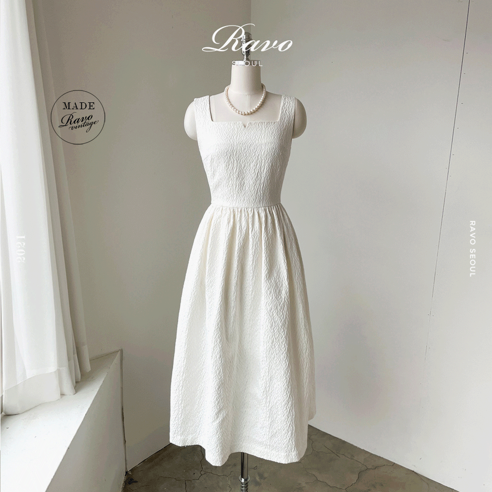 [Special Ravo Made] Claude sleeveless dress 끌로드 드레스 - 3 color